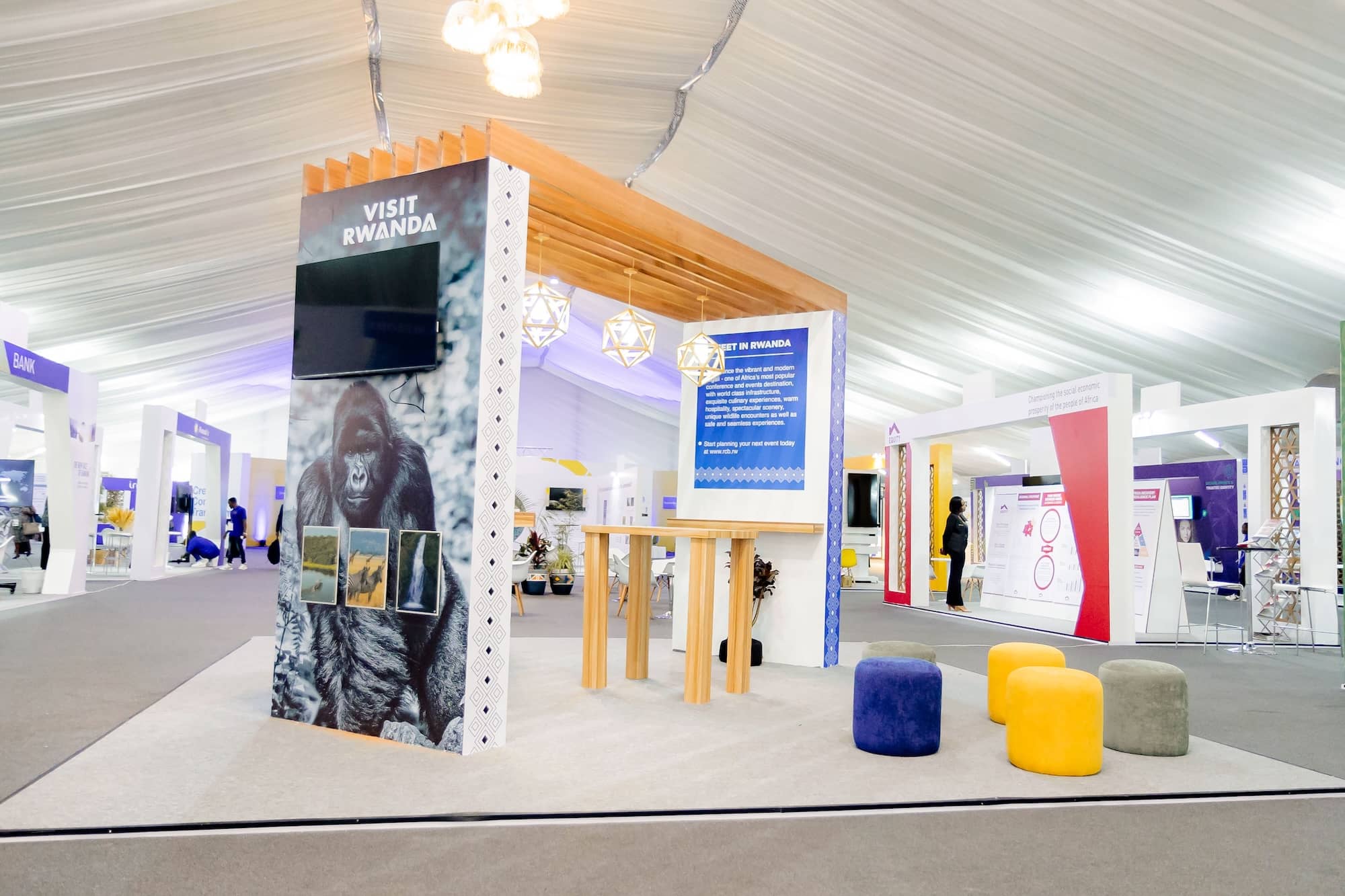 Commonwealth Business Forum 2022 — exhibition, RDB stand